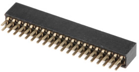 Gniazdo PCB 40 -pinowe 2 -rzędowe raster: 1.27mm Płyta-płyta Proste Przewlekany