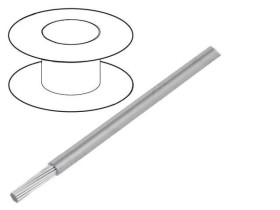 5851-SL001 Przewód HookUp Wire linka Cu 30AWG PTFE ciemnoszary 600V 305m