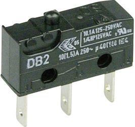 Mikroprzełącznik DB2C-B1AA 250 V/AC 10 A 1 x wł/(wł) ZF chwilowy 1 szt.