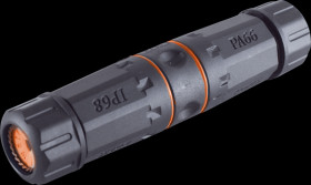 BS08-01047 Outdoor Patch cable coupler 2 x LSA, Cat.6A