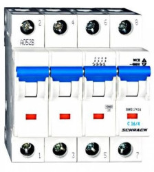 Wyłącznik instalacyjny C16A/4,10kA Seria BMS0