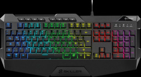 4044951020454 Gaming keyboard, USB, RGB, DE