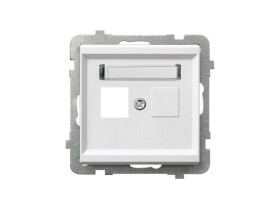 SONATA Obudowa gniazda pojedyncze biały GPK-1R/p/00 OSPEL