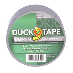 Taśma uszczelniająca do rur Srebrny szerokość: 50mm DUCK TAPE Taśma ogólnego przeznaczenia Duck Tape