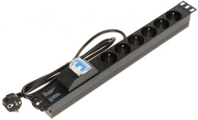Listwa zasilająca do szaf RACK 19cali PD-6/R-2P 1.8m