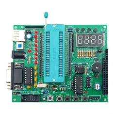 Zestaw deweloperski mikrokontrolera DIY JZ-K3 C51 MAX232 USB port DC z zabezpieczeniem przed samoodtwarzaniem wsparcie dla wielu