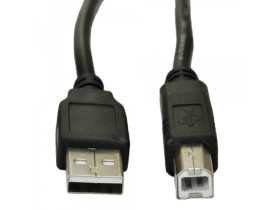 Przewód USB 2.0 wtyk A - wtyk B 3m do drukarki AK-USB-12 z Akyga