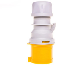 Wtyczka przenośna 32A 3P 110V żółta IP44 SHARK 023-4
