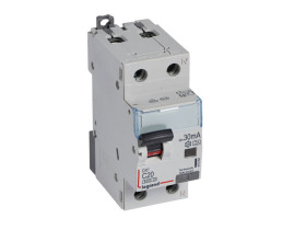 Wyłącznik różnicowoprądowy z członem nadprądowym C 20A 1P+N 6kA 30mA typ A P312 serii DX3 411062 LEGRAND