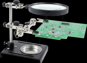 FT-90A board holder, with magnifying glass, with stand, helping hand