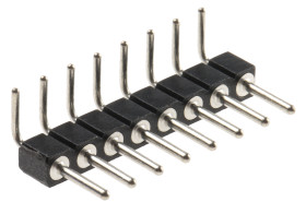 Złącze szpilkowe 8-pinowe raster: 2.54mm -rzędowe Preci-Dip Przewlekany Męski 3.0A 100.0 V , 150.0 V dc