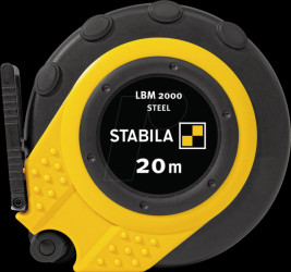 19658 Steel capsule tape measure LBM 2000 STEEL, 20 m