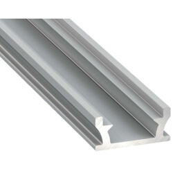 Profil LED Srebrny Lumines Typ TERRA 2,02m, Anodowany, wodoszczelny, wpuszczany