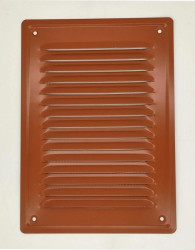 Kratka wentylacyjna z uchwytami 140x210 Ceglana