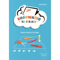 Ozobot - zeszyt ćwiczeń 5-6-latka - kodowanie na dywanie