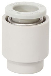 Nakładka, do użytku z: Seria KQ2C, rozmiar rury: 8mm, C3604, PBT, PP, dł. całkowita: 20.5mm