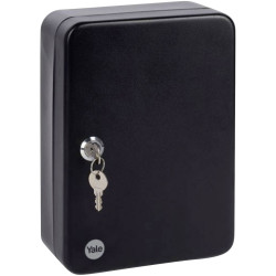 YALEYKB/540/BB2 - Key Cabinet 46 Hooks Black Organise Keys Safely
