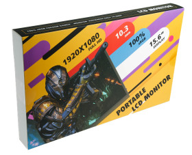 Monitor Słuchawkowe 3,5 mm, Czarny, 15.6cal, 1920 x 1080 Pixels HCIV15601 HDMI, Okdo