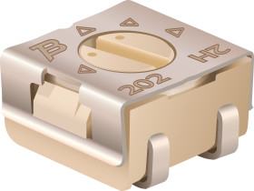 Potencjometr dostrojczy SMD 0.25W Regulacja boczna