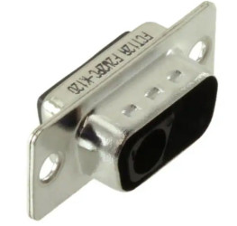 Złącze D-Sub 2-pinowe Męski Proste Montaż na panelu raster 6.86mm