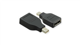 Adapter Value Displayport, Mini Dp Męski - Dp Żeński