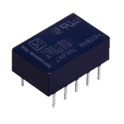 Przekaźnik monostabilny 6V dc DPDT Panasonic, montaż PCB