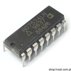 AD7524LN 8-Bit DA Converter DIP16 AD