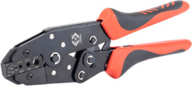 Ratchet crimping pliers for coaxial connectors, C.K Tools T3698A