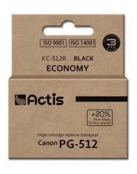 Tusz ACTIS KC-512R (zamiennik Canon PG-512 Standard 15 ml czarny)