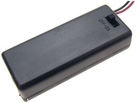 Pojemnik na baterie 2xR3 z pokrywą