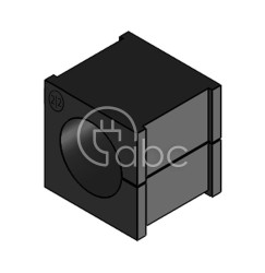 Moduł uszczelniający KT multi, mały, KT 2/2, z otworami 2x2-2 mm, 39936