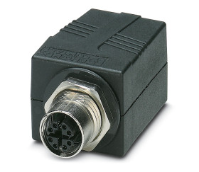 Złącze okrągłe, M12 - RJ45