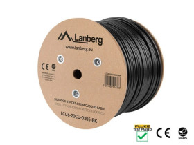 Kabel teleinformatyczny zewnętrzny F/UTP kat.6 4x2xAWG23 CU outdoor suchy LCF6-21CU-0305-BK /305m/