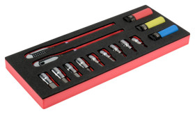 Pojemnik na narzędzia, W 181mm, L 445mm, H 38mm