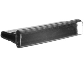 Tulejki oznacznikowe długość 24mm czarne do żył 0,5-4mm2 211-123