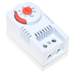 Termostat regulowany 0-60*C DSTO01-H NC, bimetaliczny, szynę DIN TH