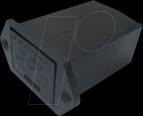 ROB9VSCHUB Batteriefach für 1 x 9V Block, Frontplatteneinbau