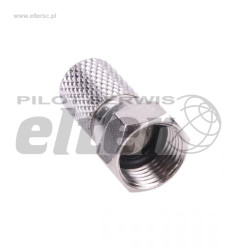 Wtyk F 7,2mm z uszczelką