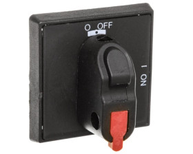 Rączka pośrednia czarna IP54 z blokadą do OT16-40FT OHBS3PH 1SCA105236R1001