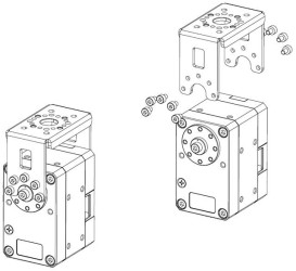 Uchwyt Robotis MBS-ME-42 MBS-ME-42, 1 zest.