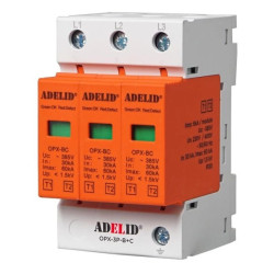 Ogranicznik przepięc T1+T2 3P 1,5kV 6kA OPX-3P-B+C