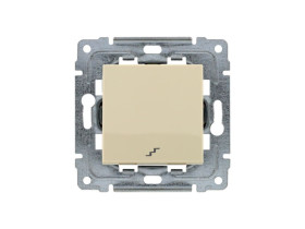 DANTE Łącznik schodowy z klawiszem bez ramki krem 450316 KOS