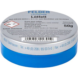 Felder 243100351 F-SW 21 Flux 50g Zinc-Ammonium Chloride Pasty