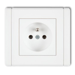 FLEXI biały FGP-1zp Gniazdo poj. zu KARLIK