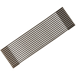 Faithfull FAICSB Coping Saw Blades Wood 100pcs (10 Packs of 10 Blades) 14 TPI