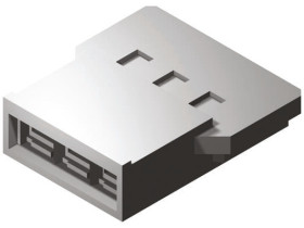 Obudowa złącza 4-pinowe -rzędowe raster: 2mm Molex Żeński Montaż na kablu Gniazdo przewód – przewód