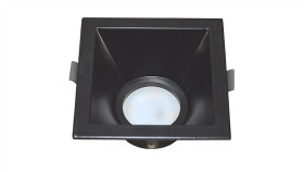 Oprawa Sufitowa Kobra Black Prostokąt Aluminium