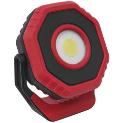 Sealey LED700PR Rechargeable Pocket Floodlight with Magnet 360&#xB0; 7W COB LED - Red