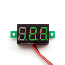 MODUŁ MIERNIKA VOLTOMIERZA LED 3-30V ZIELONY 03304