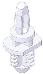 Podkładka dystansowa płytek PCB 12.7mm Nylonowe Element dystansowy do mocowania otworu nieprzelotowego otwór w PCB: 4mm